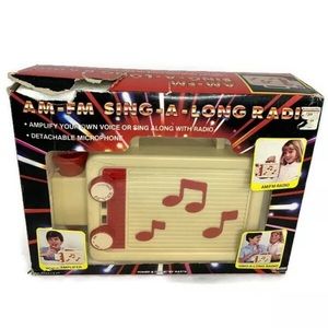 Vintage Montgomery Ward AM/FM Sing-A-Long Radio Brand New